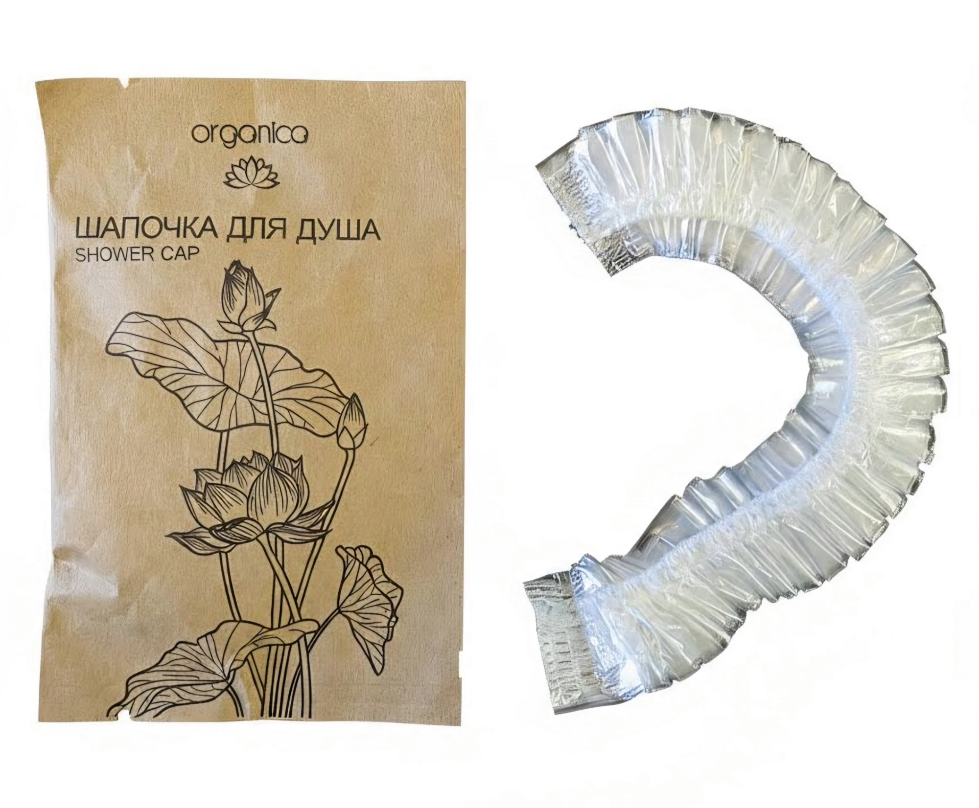 Шапочка для душа Organica 2.0, в саше: 500/1000
