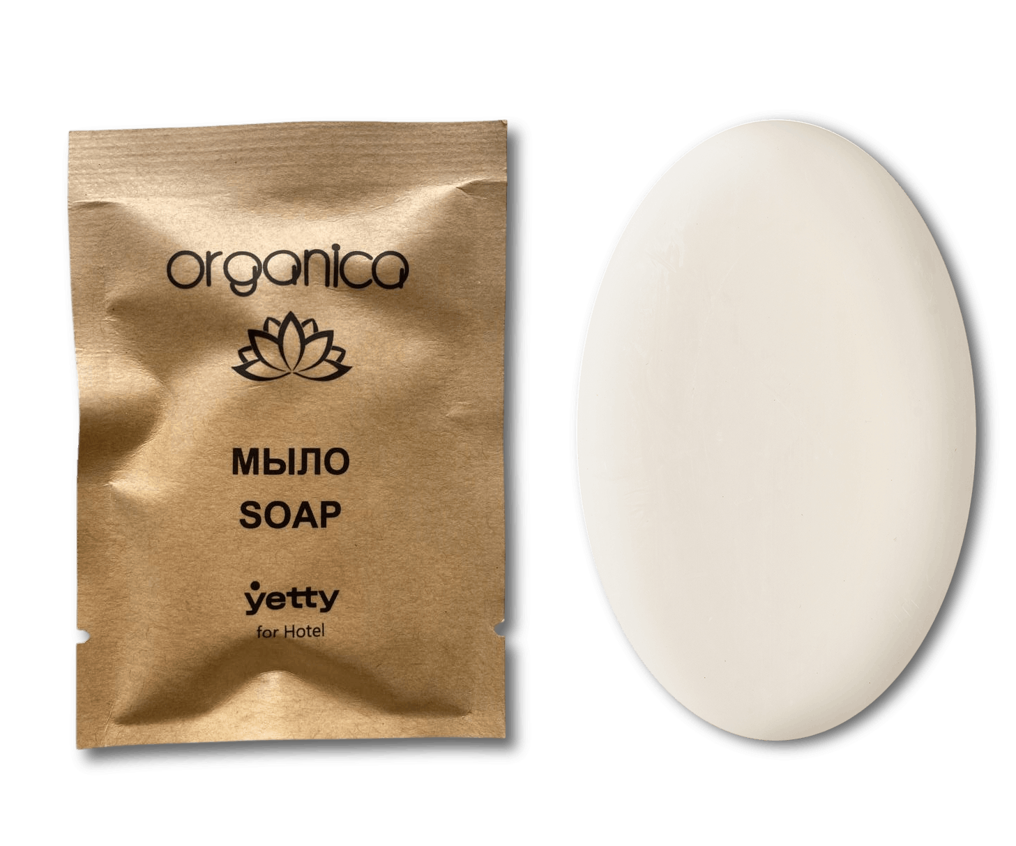 Мыло Organica 2.0, форма - овал, 20 г., упаковка - саше: 125/500