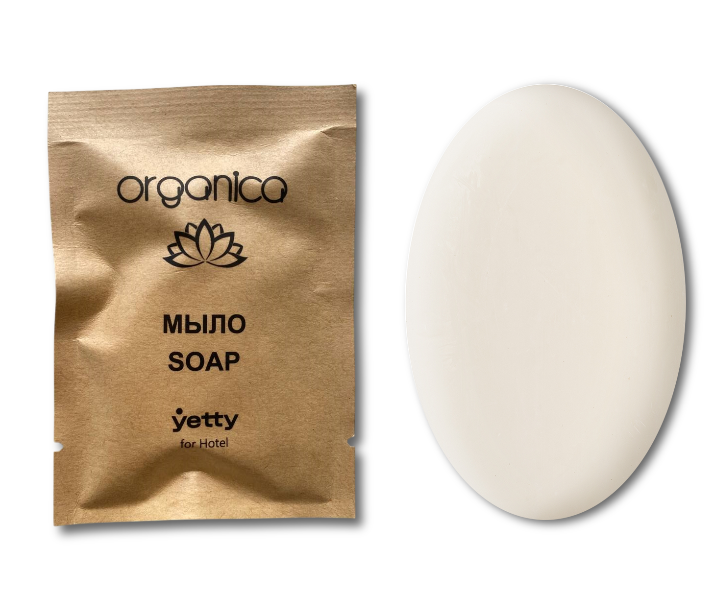 Мыло Organica 2.0, форма - овал, 20 г., упаковка - саше: 125/500