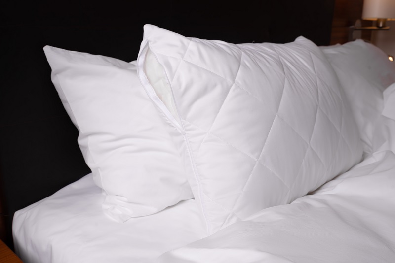 Капсула для подушки, 50х90 см, 800 г, спанбонд/холфитекс: 1/4