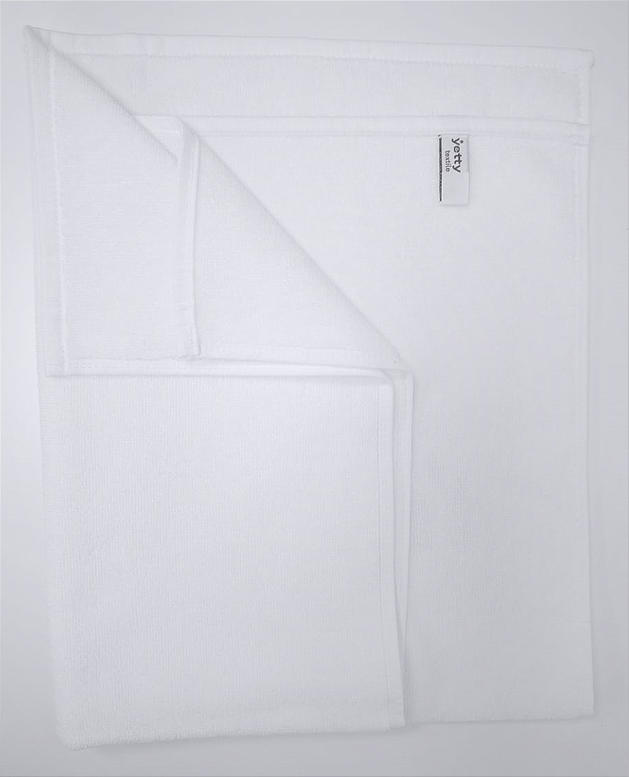 Полотенце, 50х70см, 450 г/м2, 100% хл, цвет-белый, без лого: 1/50