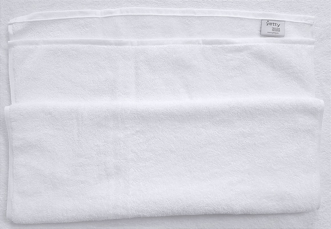 Полотенце, 50х100см, 550г/м2, 100% хл, цвет-белый, без лого: 35/35