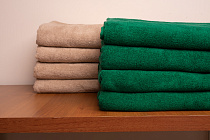 Полотенца цветные